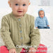 Baby Cardigan & Hooded Jacket Knitting Pattern (CRU1423)-Pattern-Wild and Woolly Yarns