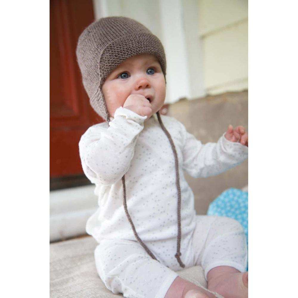 Baby Hunter Hat Knitting Pattern - 4Ply (BC47)-Needlecraft Patterns-Lisa F Design-Wild & Woolly Yarns