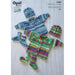 Baby Jacket, Hat & Booties Set Knitting Pattern (K3084)-Needlecraft Patterns-Wentworth Distributors-Printed-Wild & Woolly Yarns