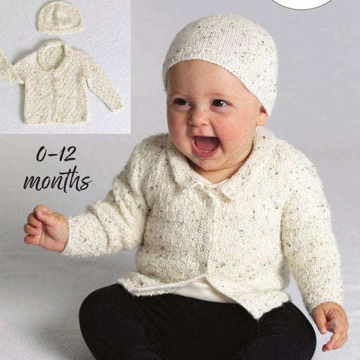Baby Jacket and Beanie Knitting Pattern (AP1321)-Needlecraft Patterns-Alpaca Yarns-Printed Pattern – Posted-Wild & Woolly Yarns