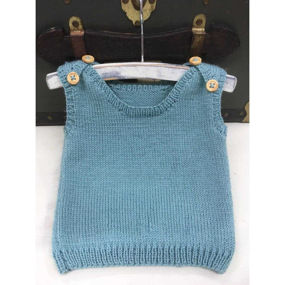 Baby Singlets Knitting Pattern (K642)-Needlecraft Patterns-Wentworth Distributors-Printed Pattern – Posted-Wild & Woolly Yarns