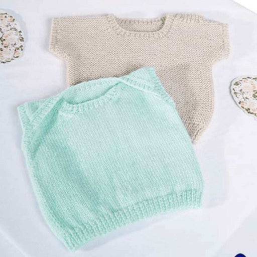 Baby Singlets Knitting Pattern (K642)-Needlecraft Patterns-Wentworth Distributors-Printed Pattern – Posted-Wild & Woolly Yarns