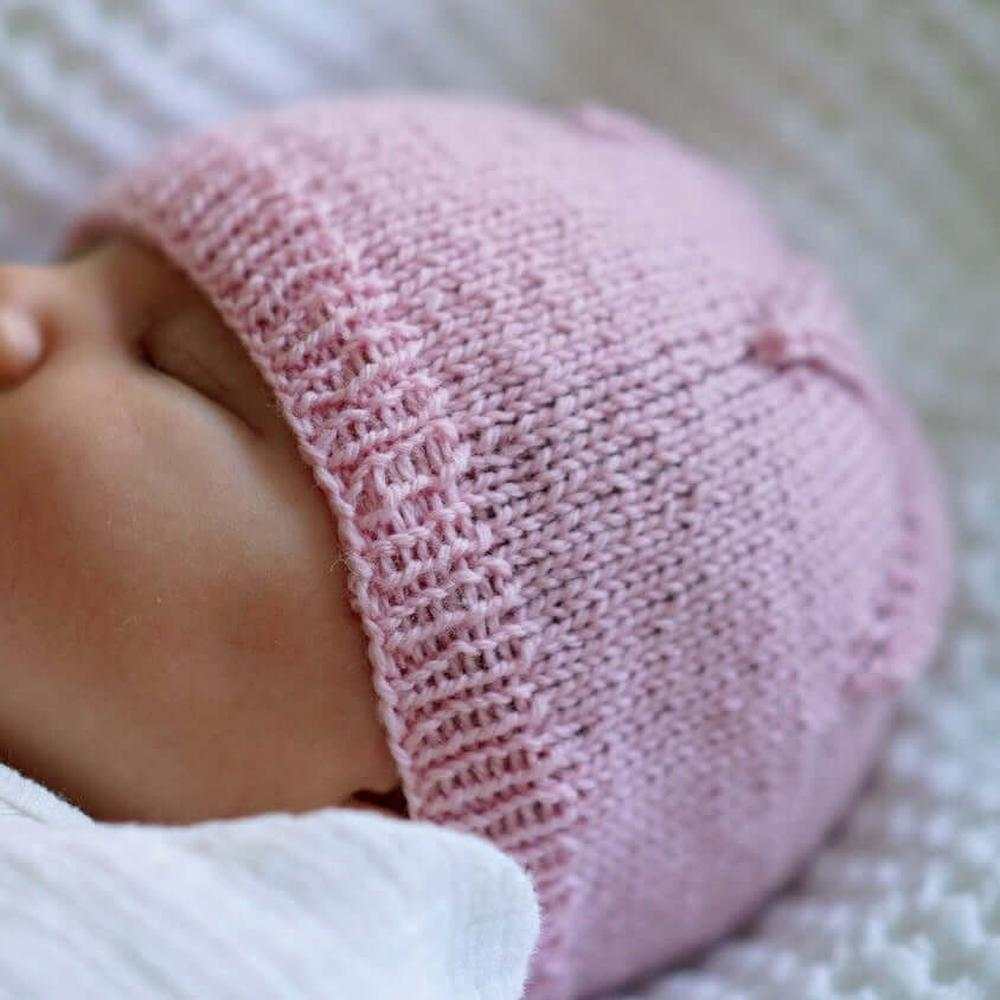 Baby Star Hat Knitting Pattern - 4Ply (BC63)-Needlecraft Patterns-Lisa F Design-Wild & Woolly Yarns