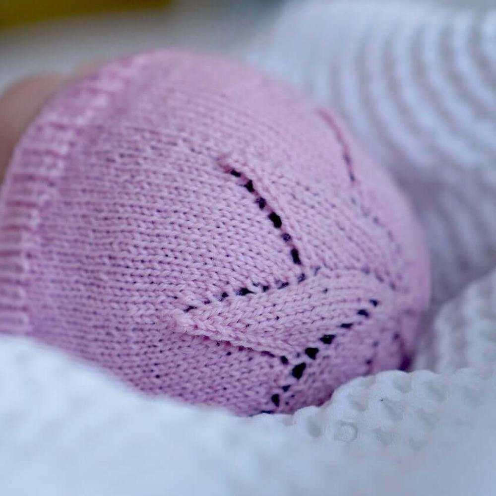 Baby Star Hat Knitting Pattern - 4Ply (BC63)-Needlecraft Patterns-Lisa F Design-Wild & Woolly Yarns
