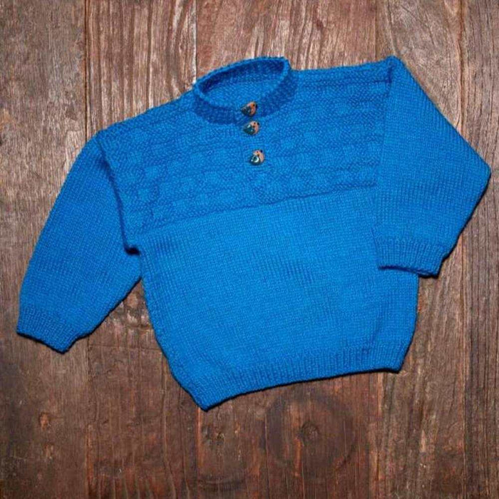 Baby Sweater Knitting Pattern (K462)-Needlecraft Patterns-Wentworth Distributors-Printed Pattern – Posted-Wild & Woolly Yarns