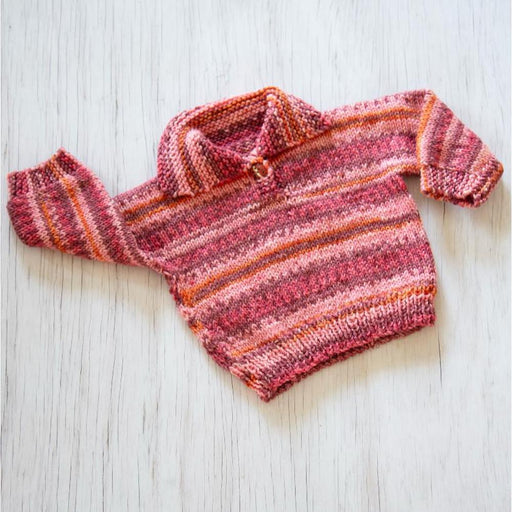 Baby & Toddler Sweater Knitting Pattern (K3024)-Needlecraft Patterns-Wentworth Distributors-Printed-Wild & Woolly Yarns