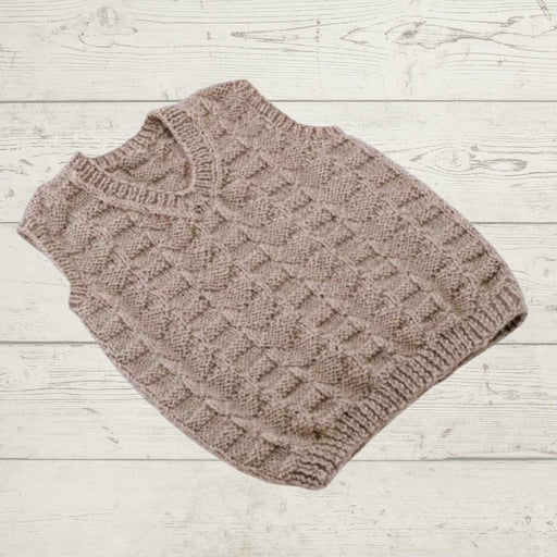 Baby Vest Knitting Pattern (N1179)**-Needlecraft Patterns-Wentworth Distributors-Printed-Wild & Woolly Yarns