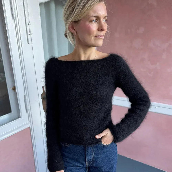 Bea Blouse Knitting Pattern - PetiteKnit-Needlecraft Patterns-PetiteKnit-Wild & Woolly Yarns