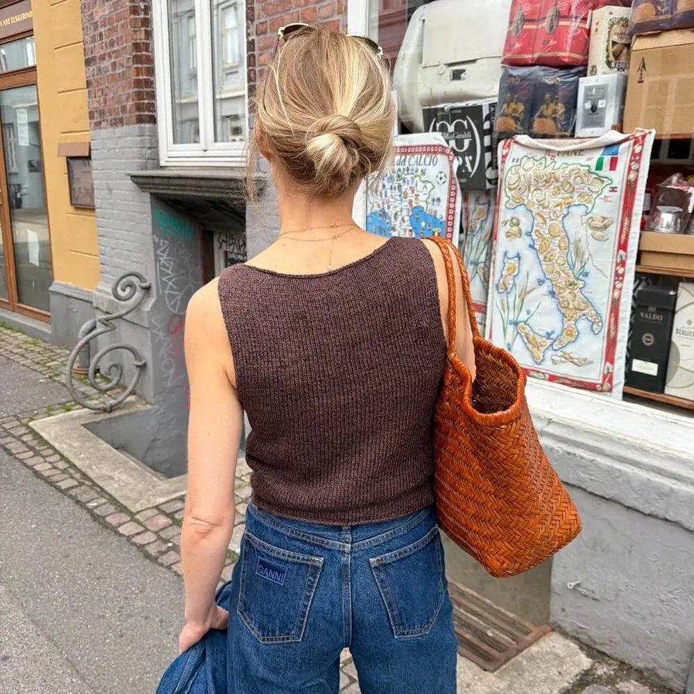 Bea Top Knitting Pattern - PetiteKnit-Needlecraft Patterns-PetiteKnit-Wild & Woolly Yarns