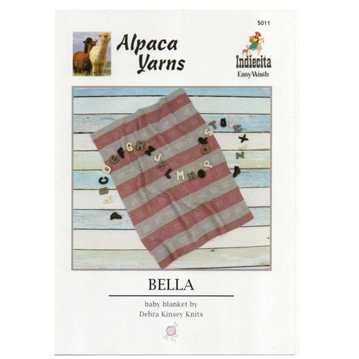 Bella Baby Blanket Knitting Pattern (AP5011)-Needlecraft Patterns-Alpaca Yarns-Printed Pattern – Posted-Wild & Woolly Yarns