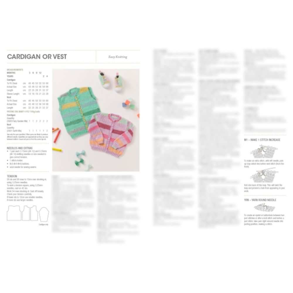 Big Baby Cuteness Knitting Pattern-Needlecraft Patterns-The Australian Yarn Co-Wild & Woolly Yarns