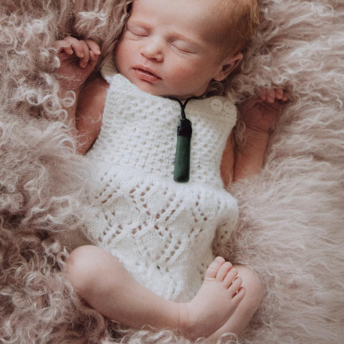 Billie Romper Knitting Pattern (AH125)-Needlecraft Patterns-Crucci-Printed-Wild & Woolly Yarns