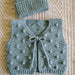 Blake Vest & Beanie Knitting Pattern - 8Ply (BC102)-Pattern-Wild and Woolly Yarns