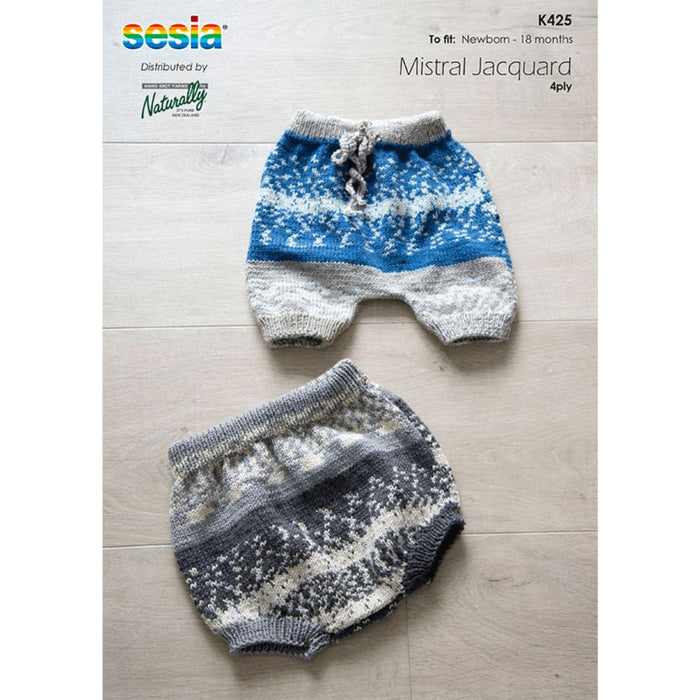 Bloomers Knitting Pattern (K425)-Needlecraft Patterns-Wild and Woolly Yarns
