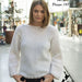 Boat Neck Sweater Knitting Pattern (CRU1577)-Needlecraft Patterns-Crucci-Printed-Wild & Woolly Yarns
