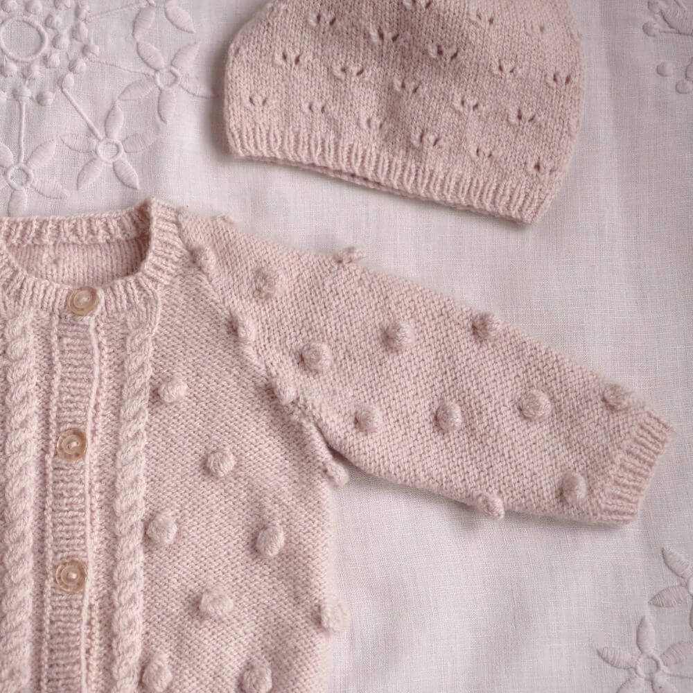 Bowie Cardi & Hat Knitting Pattern - 4Ply (BC90)-Needlecraft Patterns-Lisa F Design-Wild & Woolly Yarns