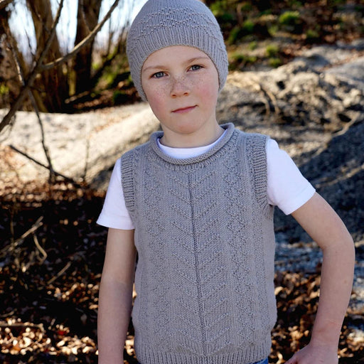 Bryn Vest & Hat Knitting Pattern (LF66)-Needlecraft Patterns-Lisa F Design-Wild & Woolly Yarns