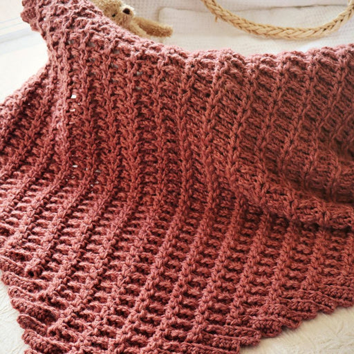 C2C Simple Cable Blanket Crochet Pattern-Needlecraft Patterns-HD Publishing-Wild & Woolly Yarns