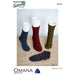 Cable or Texture Socks Knitting Pattern (N1519)-Needlecraft Patterns-Wentworth Distributors-Printed Pattern – Posted-Wild & Woolly Yarns