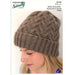 Cabled Beanie Knitting Pattern (N1764)-Needlecraft Patterns-Wentworth Distributors-Printed Pattern – Posted-Wild & Woolly Yarns