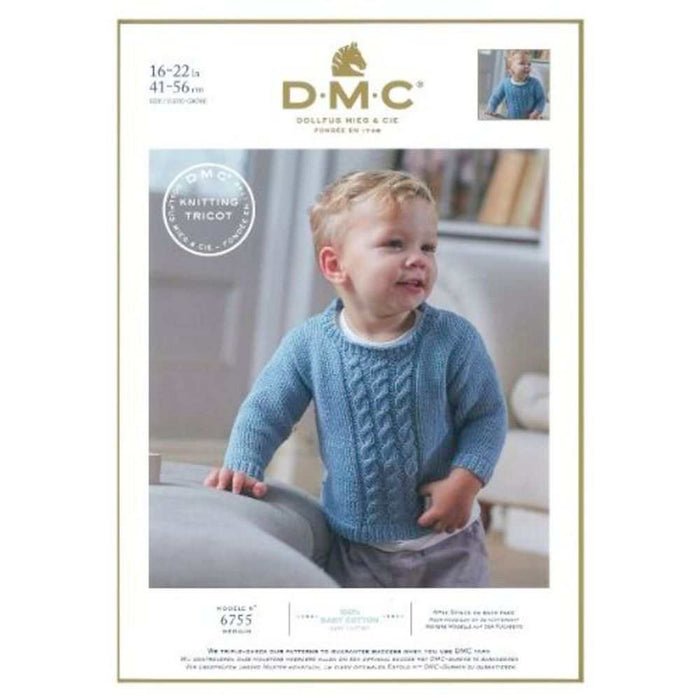 Cabled Sweater & Tank Top Knitting Pattern (6755)-Pattern-Wild and Woolly Yarns