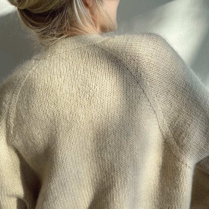 Champagne Cardigan Knitting Pattern - PetiteKnit-Pattern-Wild and Woolly Yarns