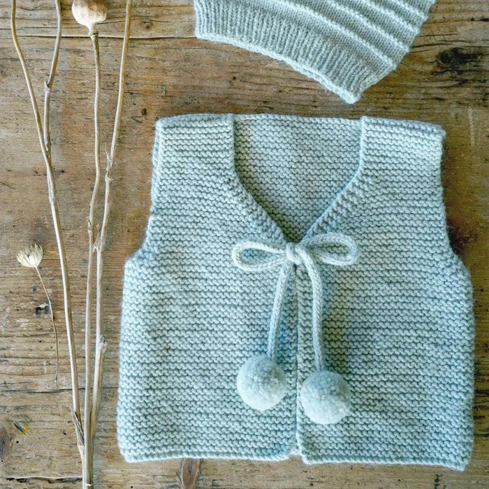 Charlie Vest and Hat Knitting Pattern (BC135)-Needlecraft Patterns-Lisa F Design-Wild & Woolly Yarns