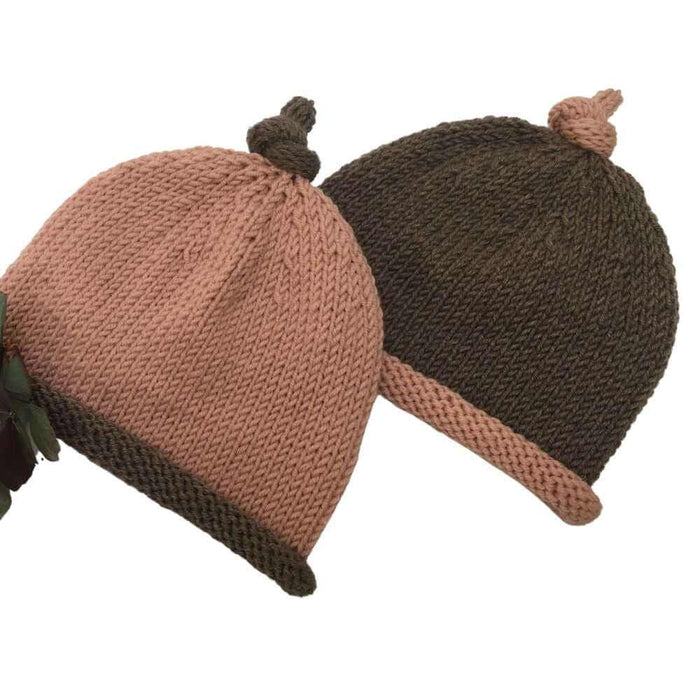 Cheeky Tot Pick 'n' Mix Babies Beanie Knitting Pattern-Needlecraft Patterns-Wild & Woolly Yarns-Printed Pattern – Posted-Wild & Woolly Yarns