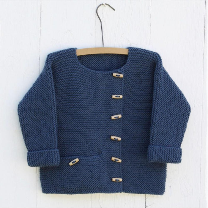 Child Cardigan Knitting Pattern #018-Needlecraft Patterns-Touch Yarns-Wild & Woolly Yarns