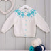 Childrens Cardigan with Yoke Knitting Pattern (P1218)-Pattern-Wild and Woolly Yarns