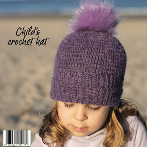 Child's Crochet Hat Crochet Pattern (AP2810)-Needlecraft Patterns-Alpaca Yarns-Printed-Wild & Woolly Yarns