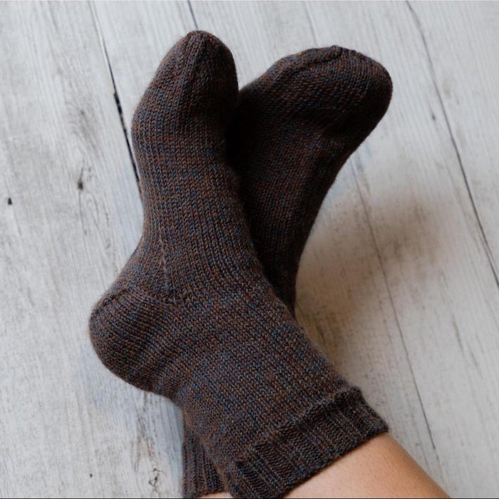 Classic Alpaca Socks Knitting Pattern (AP2807)-Needlecraft Patterns-Alpaca Yarns-Printed-Wild & Woolly Yarns