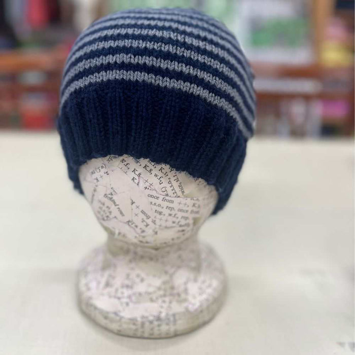 Classic Beanie Knitting Pattern-Needlecraft Patterns-Wild & Woolly Yarns-Printed Pattern – Posted-Wild & Woolly Yarns
