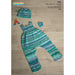 Classic Romper Knitting Pattern (K446)-Pattern-Wild and Woolly Yarns