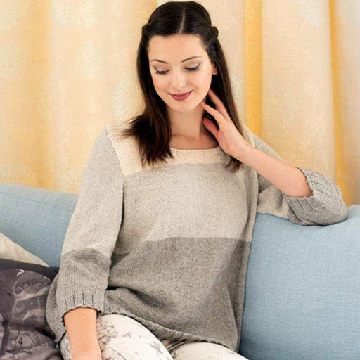 Classic Sweater Knitting Pattern (N1501)**-Needlecraft Patterns-Wentworth Distributors-Printed Pattern – Posted-Wild & Woolly Yarns