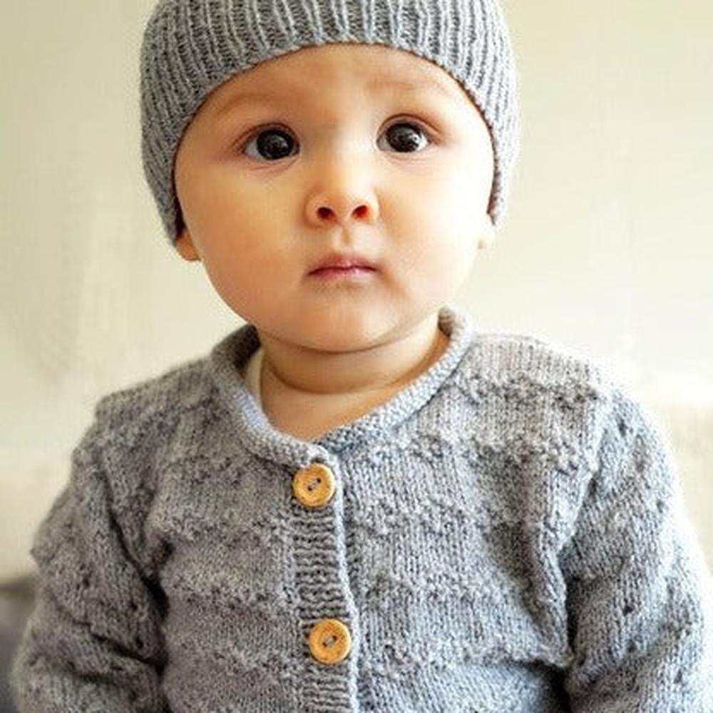 Clementina Cardi and Hat Knitting Pattern - 4Ply (BC82)-Needlecraft Patterns-Lisa F Design-Wild & Woolly Yarns
