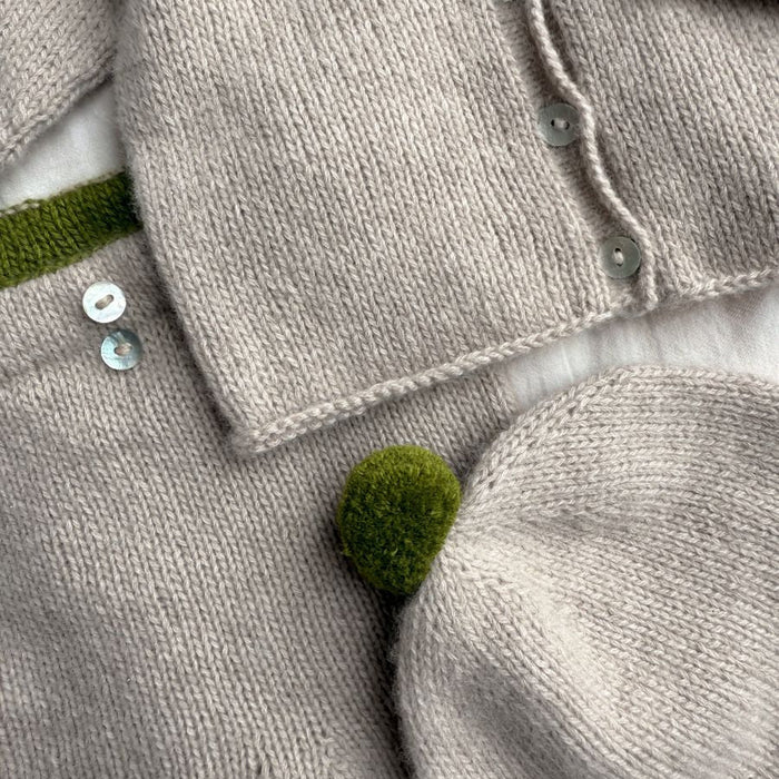 Cleo Baby Set Knitting Pattern - PetiteKnit-Needlecraft Patterns-PetiteKnit-Wild & Woolly Yarns