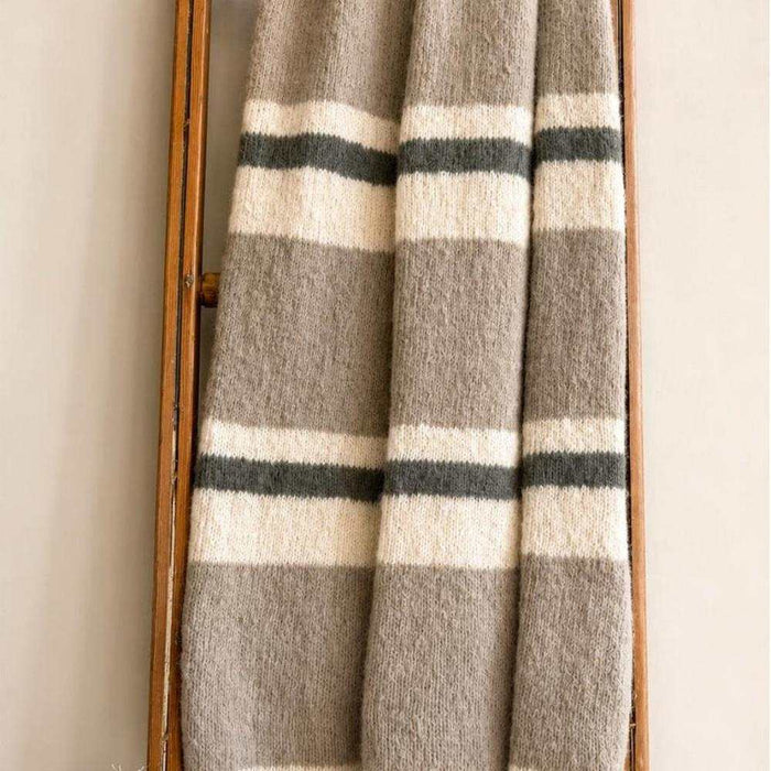 Colour Block Blanket Knitting Pattern – AP3312-Needlecraft Patterns-Alpaca Yarns-Printed Pattern – Posted-Wild & Woolly Yarns
