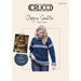 Knitting pattern for a comfy sloppy sweater using CRUCCI Sporte Wool, featuring sizing from S to XXL.