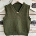 Cosy Vest in Two Styles Knitting Pattern (K344)-Needlecraft Patterns-Wentworth Distributors-Printed-Wild & Woolly Yarns
