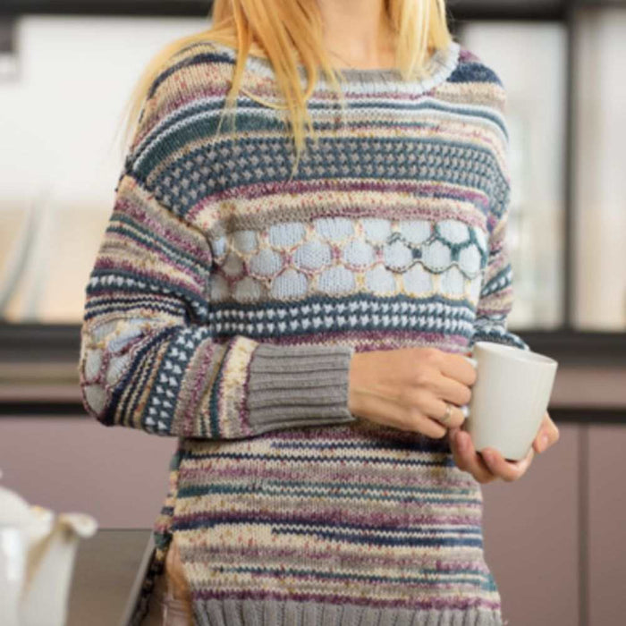 Covent Garden Sweater Knitting Pattern (PDF Only)-Pattern-Wild and Woolly Yarns