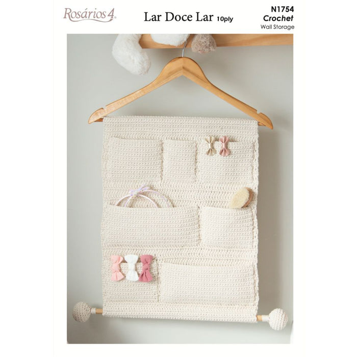 Craft Room or Bathroom Wall Storage Crochet Pattern (N1754)-Pattern-Wild and Woolly Yarns