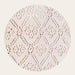 Crepe Eyelet Sweater Knitting Pattern (CRU2410)-Needlecraft Patterns-Crucci-Printed-Wild & Woolly Yarns
