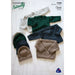 Crew Neck or Boat Neck Sweater & Hat Knitting Pattern (K3038)-Needlecraft Patterns-Wentworth Distributors-Printed Pattern – Posted-Wild & Woolly Yarns