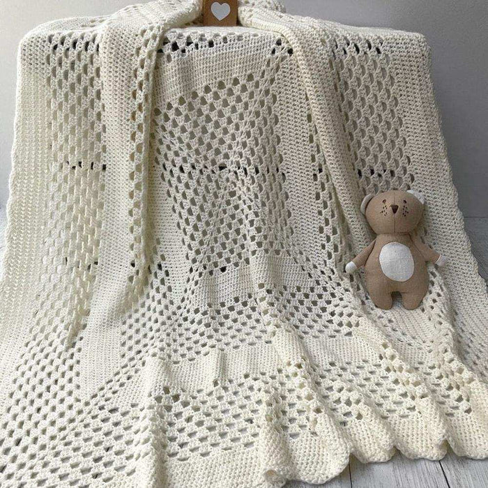 Crochet Baby Blanket Pattern (AP1941)-Needlecraft Patterns-Alpaca Yarns-Printed Pattern – Posted-Wild & Woolly Yarns