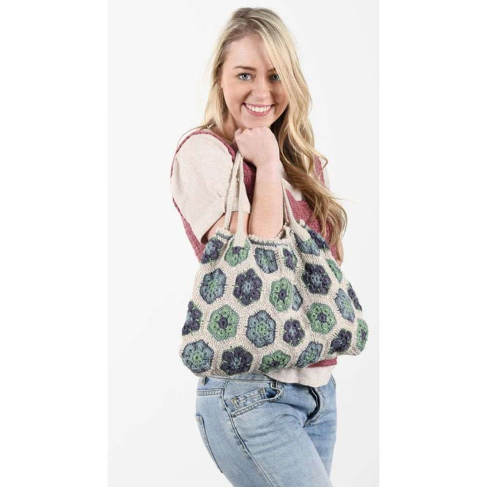 Crochet Bag Crochet Pattern (AP2435)-Needlecraft Patterns-Alpaca Yarns-Printed Pattern – Posted-Wild & Woolly Yarns