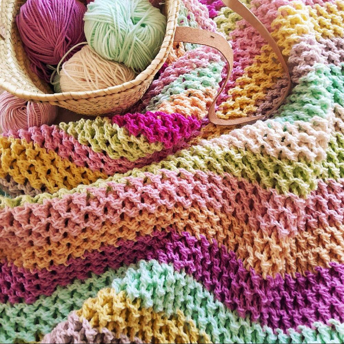 Crojo Afghan Crochet Pattern-Needlecraft Patterns-HD Publishing-Wild & Woolly Yarns