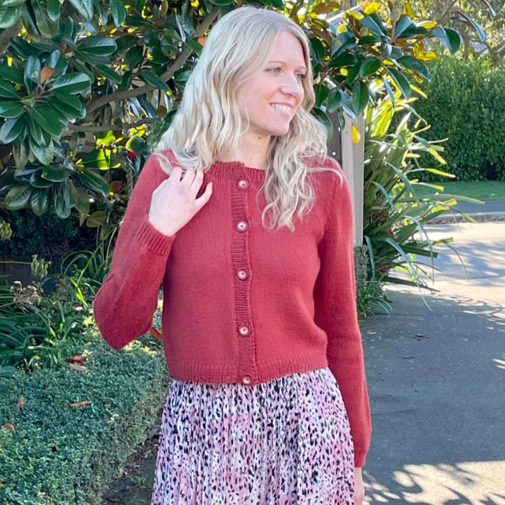 Wild-and-Woolly-Yarns-Needlecraft-Patterns-Cropped-Cardigan-Knitting ...