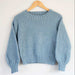 Cropped Sweater Knitting Pattern (N1747)-Needlecraft Patterns-Wentworth Distributors-Printed Pattern – Posted-Wild & Woolly Yarns