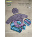 Crossover Jacket & Hat Knitting Pattern (K451)-Needlecraft Patterns-Wentworth Distributors-Printed-Wild & Woolly Yarns